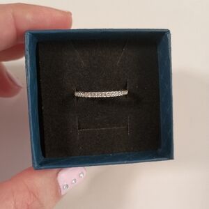 New Elegant 0.25ct S925 Sterling Silver Moissanite Ring - Perfect Gift for Engag
